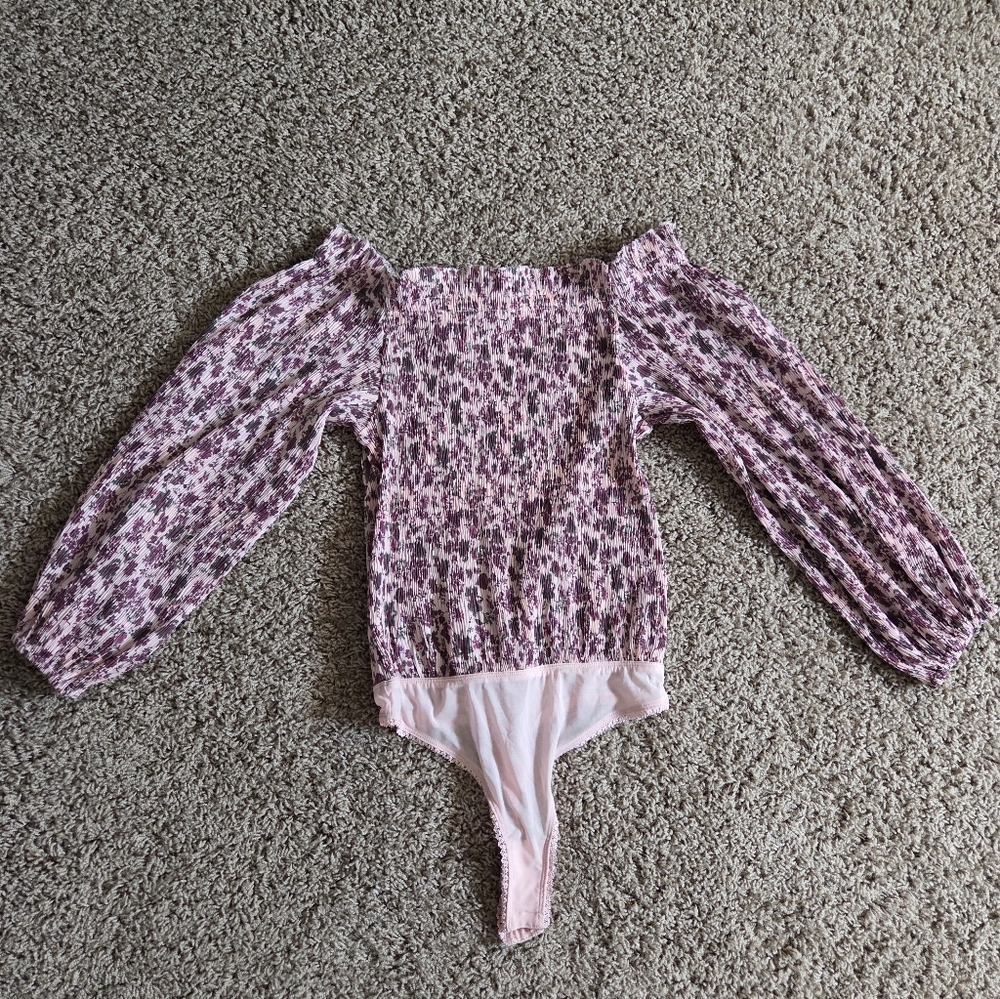 Free People Off The Shoulder Bodysuit